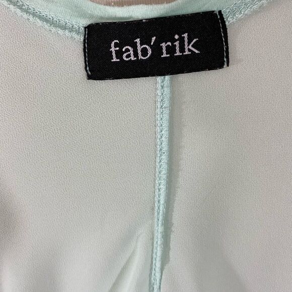 Fab’rik Seafoam Green Sleeveless Top - Picture 6 of 6